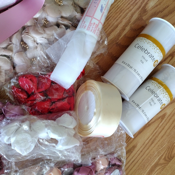 Assorted Craft Ribbon and Flower Set - Picture 5 of 7